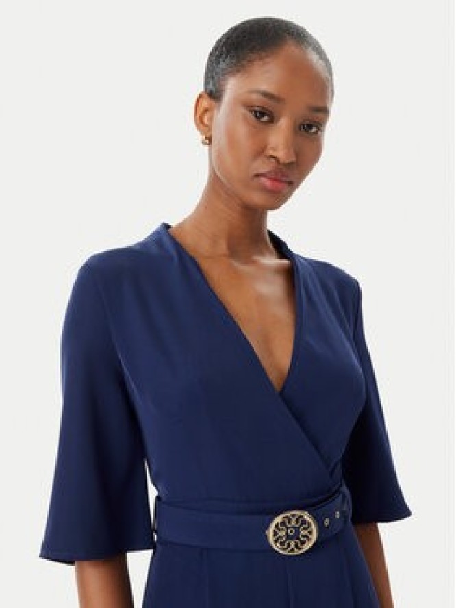 Rinascimento Kombinezon CFC0123685003 Granatowy Regular Fit