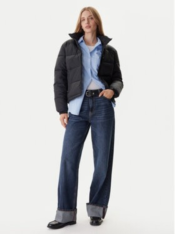 Tommy Jeans Kurtka zimowa DW0DW21619 Czarny Relaxed Fit
