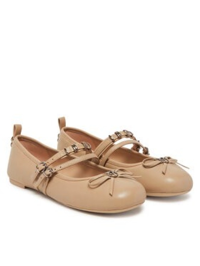 PINKO Baleriny Gioia 09 SD0297 P003 Beżowy