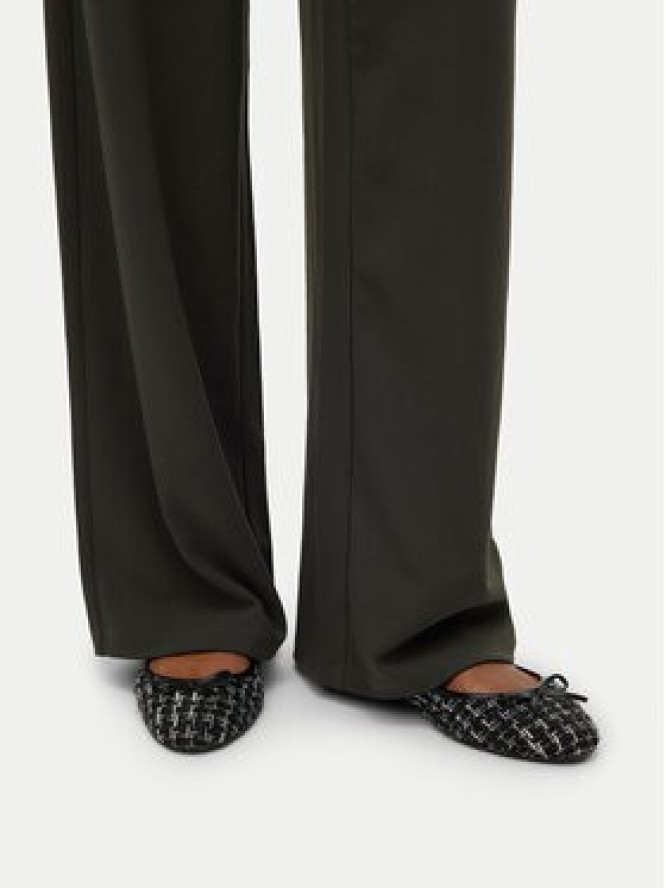 Vero Moda Spodnie materiałowe Berlin 10318454 Szary Wide Leg