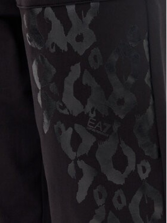 EA7 Emporio Armani Spodnie dresowe 7W000480 AF13135 UC001 Czarny Regular Fit