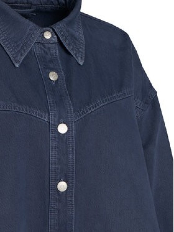 BOSS Koszula jeansowa 50552520 Szary Oversize