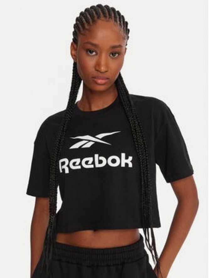 Reebok T-Shirt RK25319CCW Czarny Regular Fit