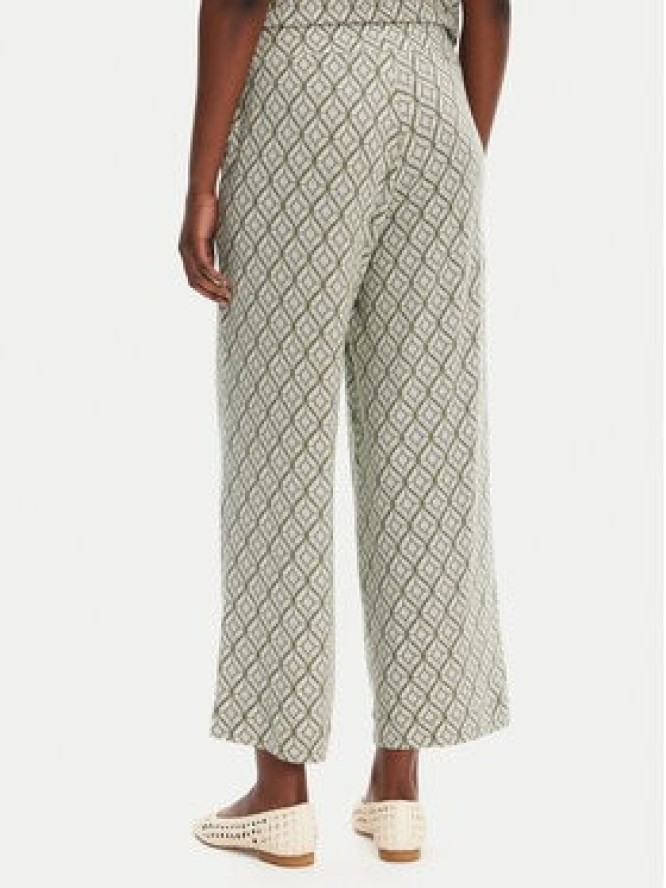 Olsen Spodnie materiałowe 14002433 Zielony Relaxed Fit