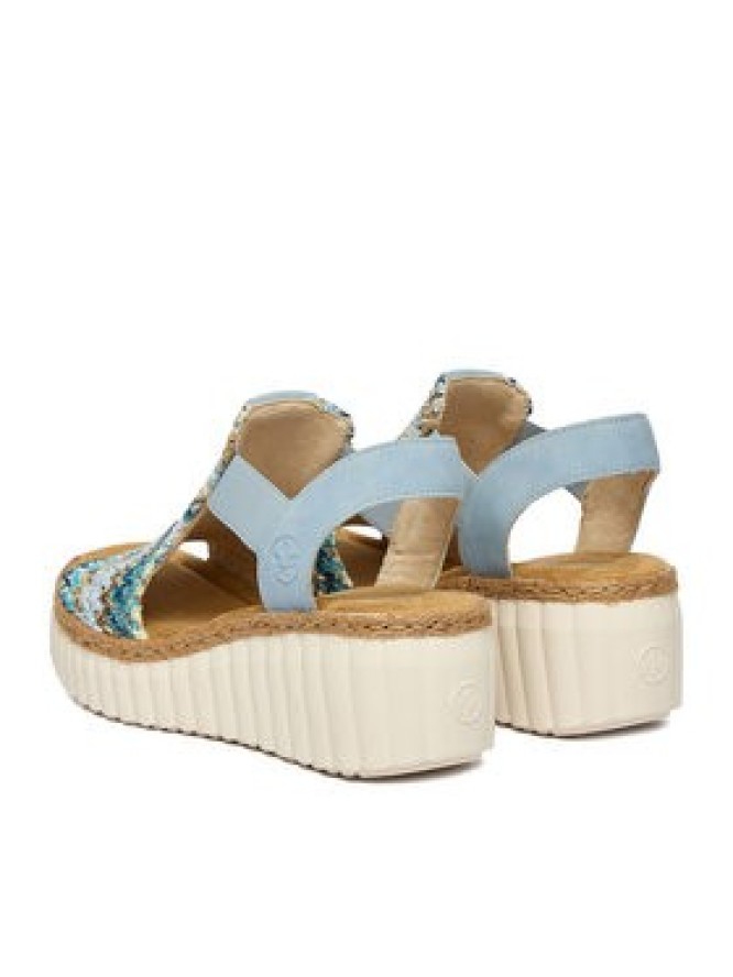 Rieker Sandały CEO-69172-91 Niebieski