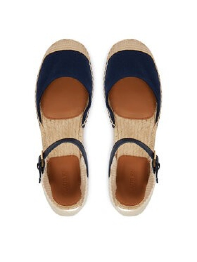 LAUREN RALPH LAUREN Espadryle 802982888001 Granatowy