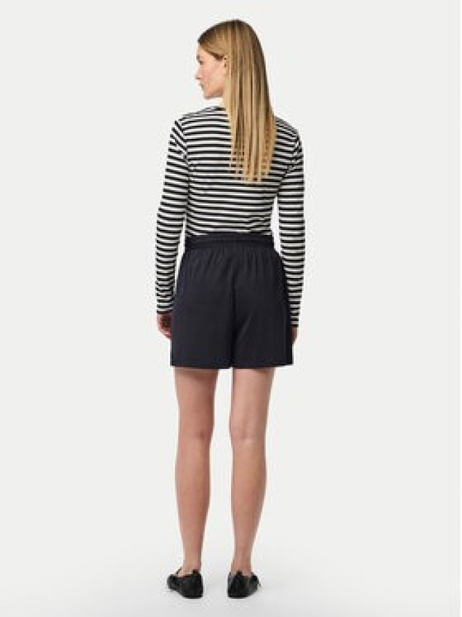 Pieces Szorty materiałowe Anora 17148783 Czarny Regular Fit