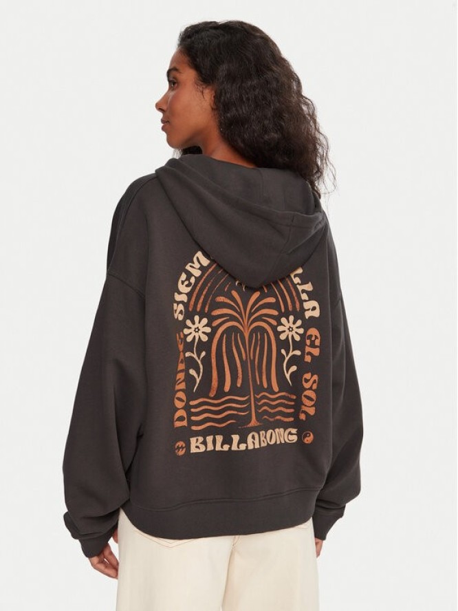 Billabong Bluza El Sol EBJSF00180 Szary Relaxed Fit