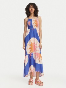 Maaji Sukienka letnia Isadora PT2123CLD010 Niebieski Regular Fit