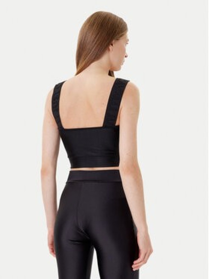 Just Cavalli Top 78PAM2A6 Czarny Slim Fit