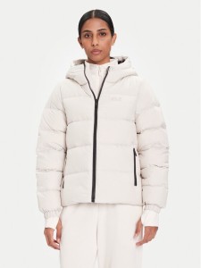 Jack Wolfskin Kurtka puchowa Frozen Palace A65097 Beżowy Regular Fit