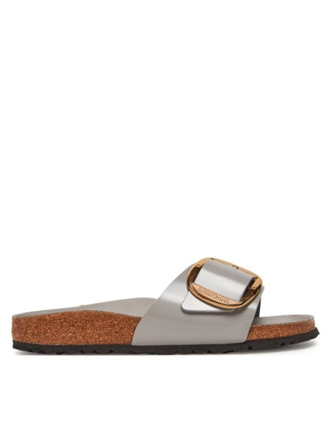 Birkenstock Klapki Madrid Big Buckle Hex 1029534 Szary