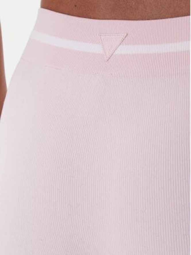 Guess Legginsy V6RB05 Z4692 Różowy Slim Fit