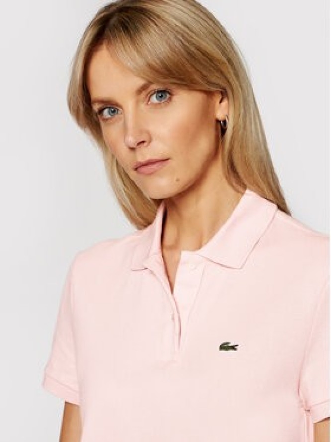 Lacoste Polo PF7839 Różowy Regular Fit