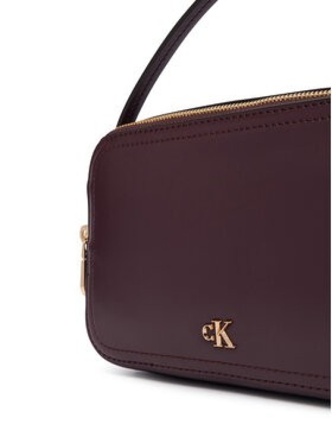 Calvin Klein Torebka Ck Hardware Camera Bag LV04F3678G Bordowy