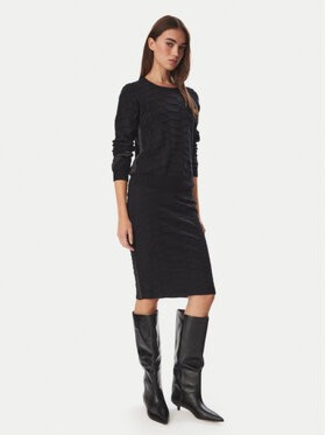 Liu Jo Sport Spódnica ołówkowa TF6258 MS49I Czarny Slim Fit