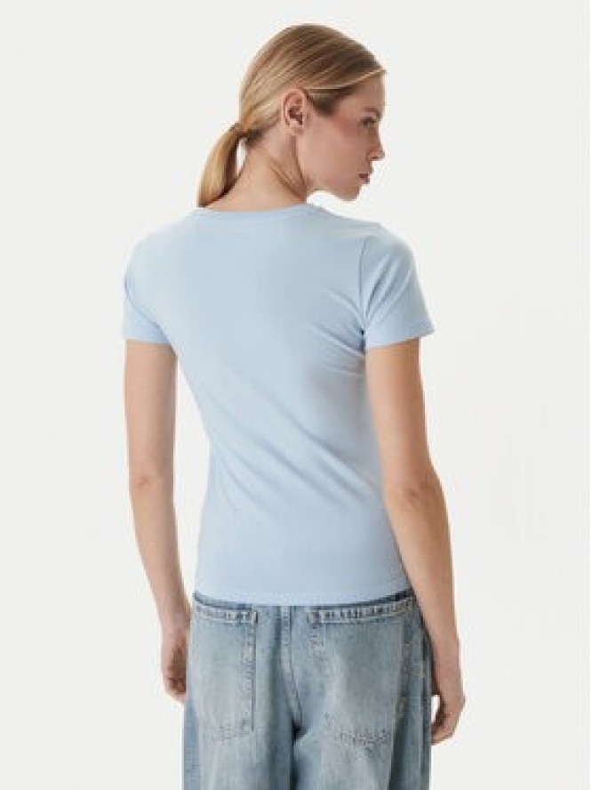 Guess T-Shirt W5RI52 J1314 Błękitny Regular Fit