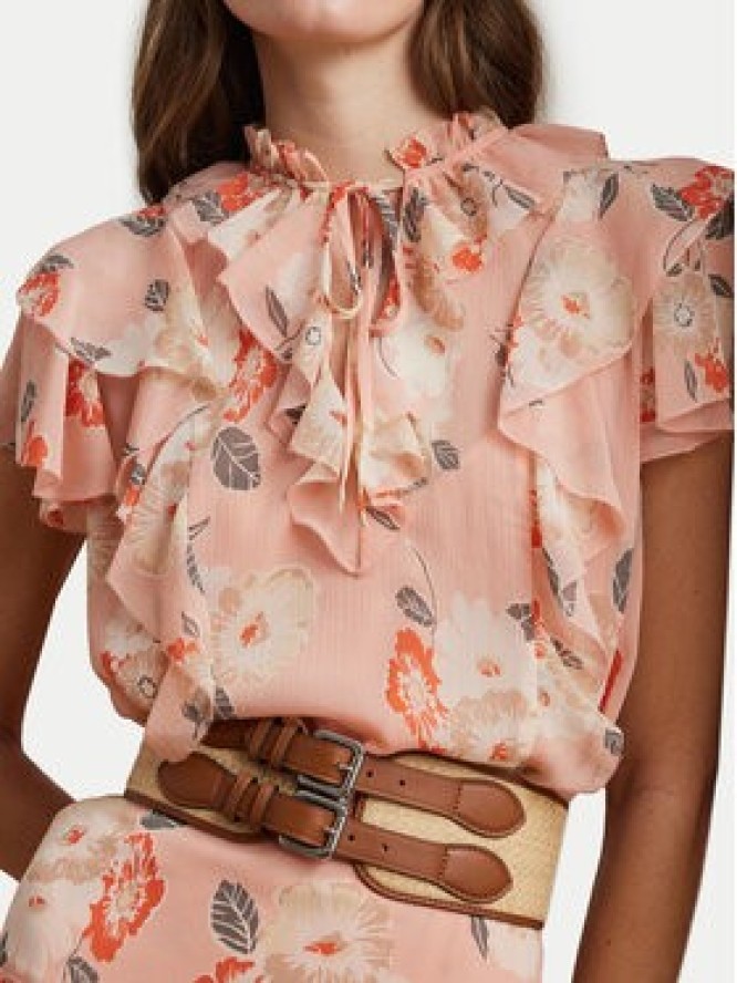 LAUREN RALPH LAUREN Bluzka 200963698001 Różowy Relaxed Fit