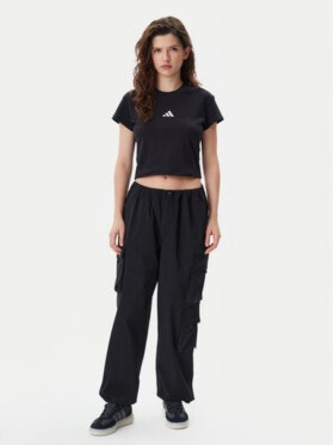 adidas T-Shirt Future Icons Small Logo Baby JE4000 Czarny Slim Fit