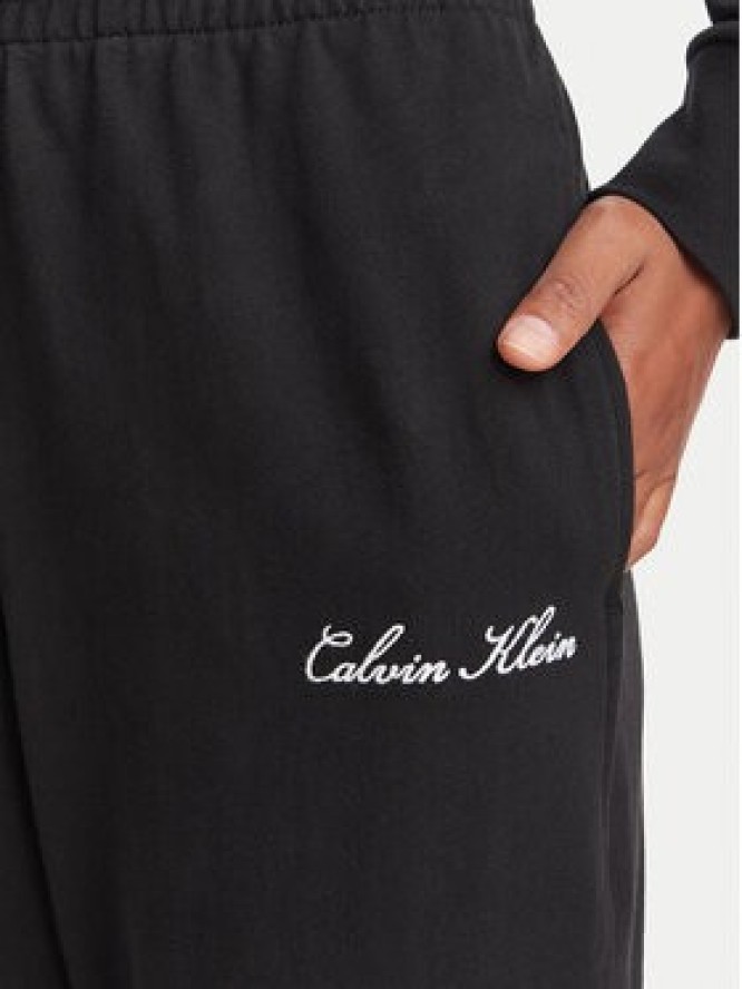 Calvin Klein Underwear Spodnie dresowe LV00QS7687 Czarny Regular Fit