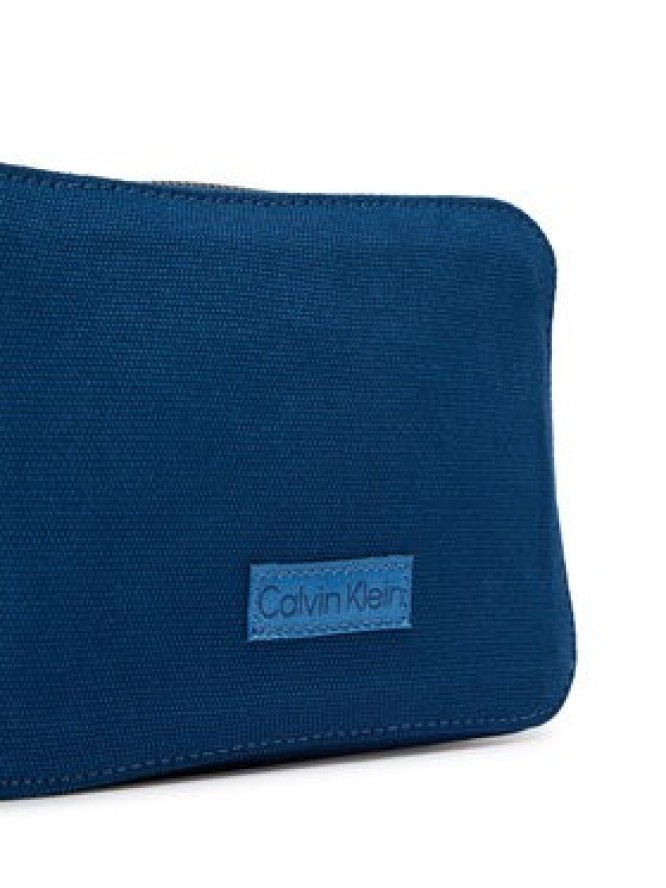 Calvin Klein Torebka Webbing Strap Canvas Camera Bag LV04F3385G Niebieski