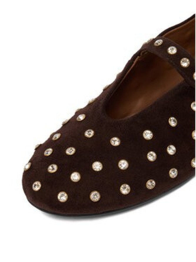 Eva Minge Baleriny EO-NALA-249060-51 Brązowy