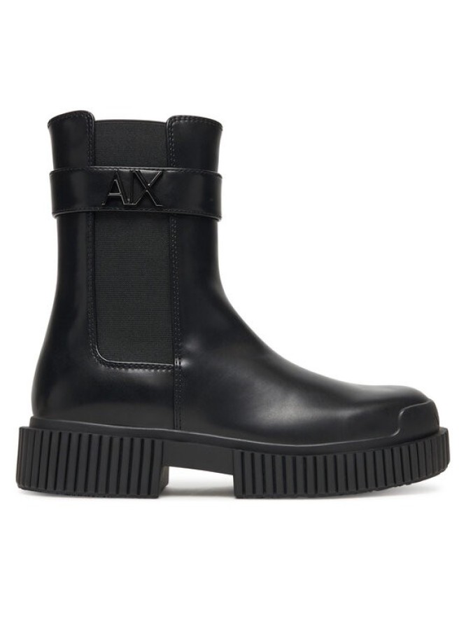 Armani Exchange Botki XW001634 AF17474 UC001 Czarny