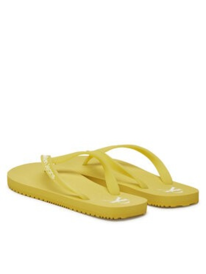 Calvin Klein Jeans Japonki Beach Sandal Transparent Tpu YW0YW01829 Żółty
