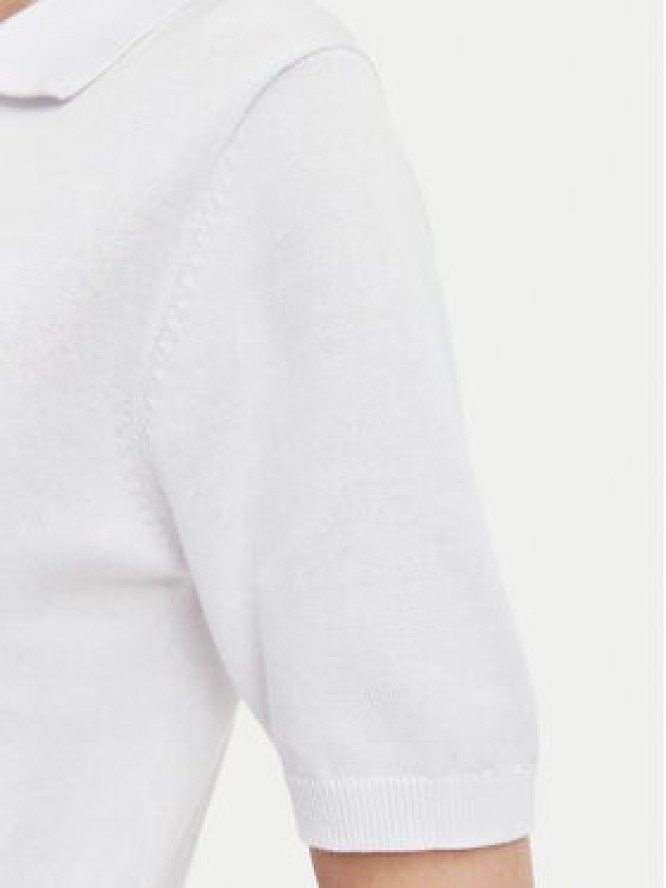 Beverly Hills Polo Club Polo P-SS26W-M550273 Biały Regular Fit