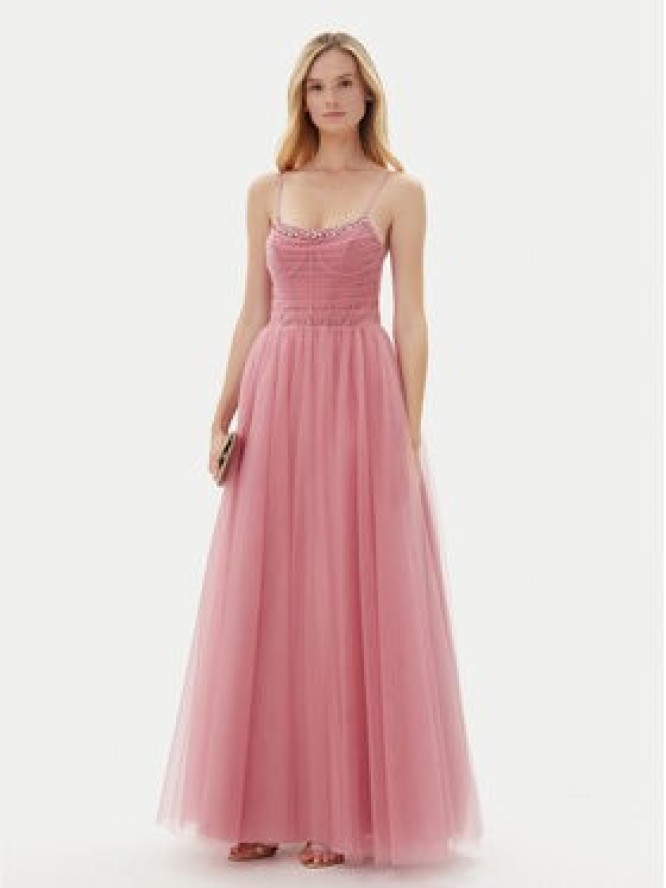 Hey Kyla Sukienka wieczorowa 5AJ013HK Różowy Regular Fit