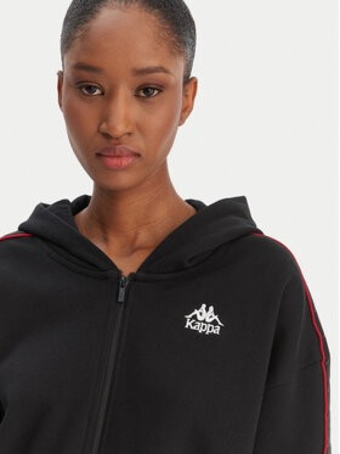 Kappa Bluza Banda Clarise 32261BW Czarny Regular Fit