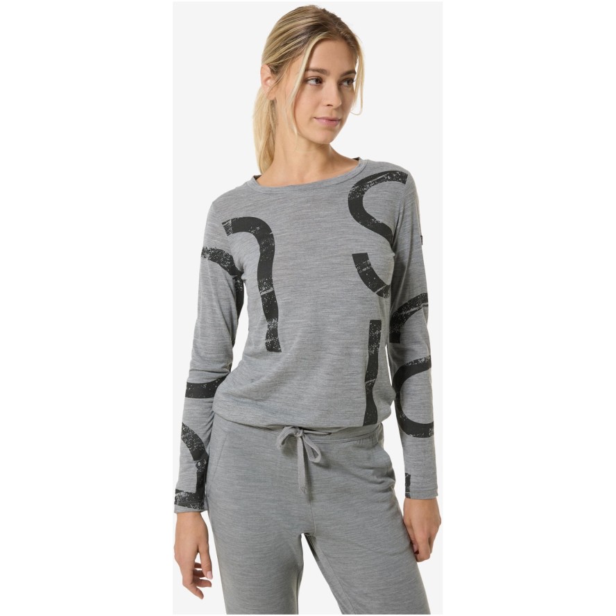 Longsleeve SUPER.NATURAL W CAPITAL LOGO LS