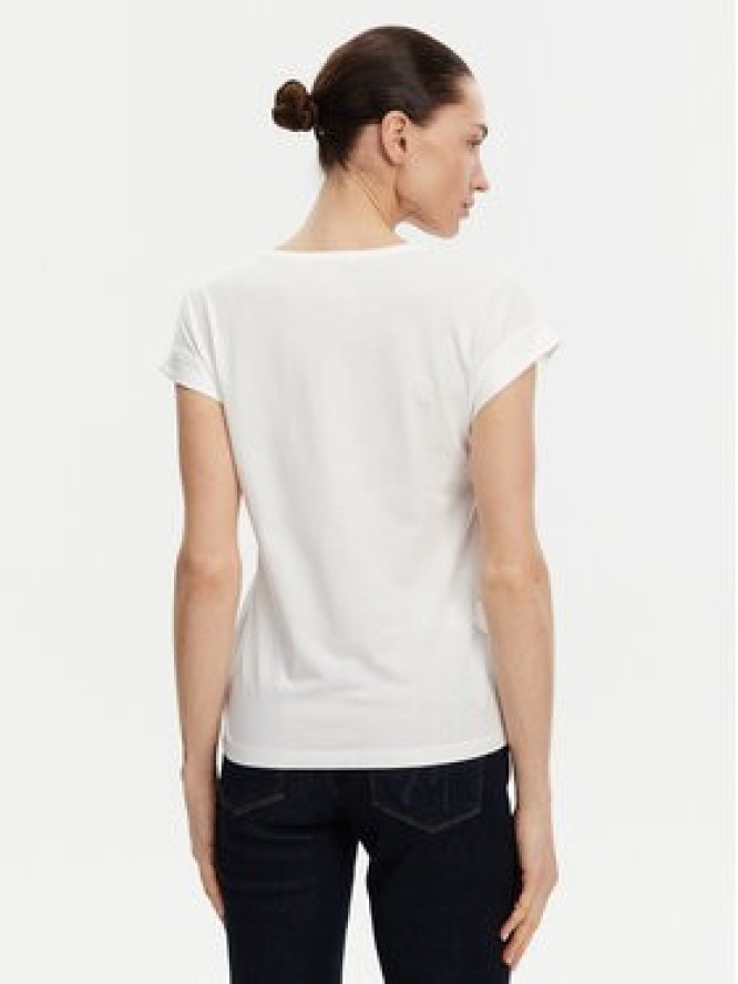 Morgan T-Shirt 251-DVALA Biały Regular Fit