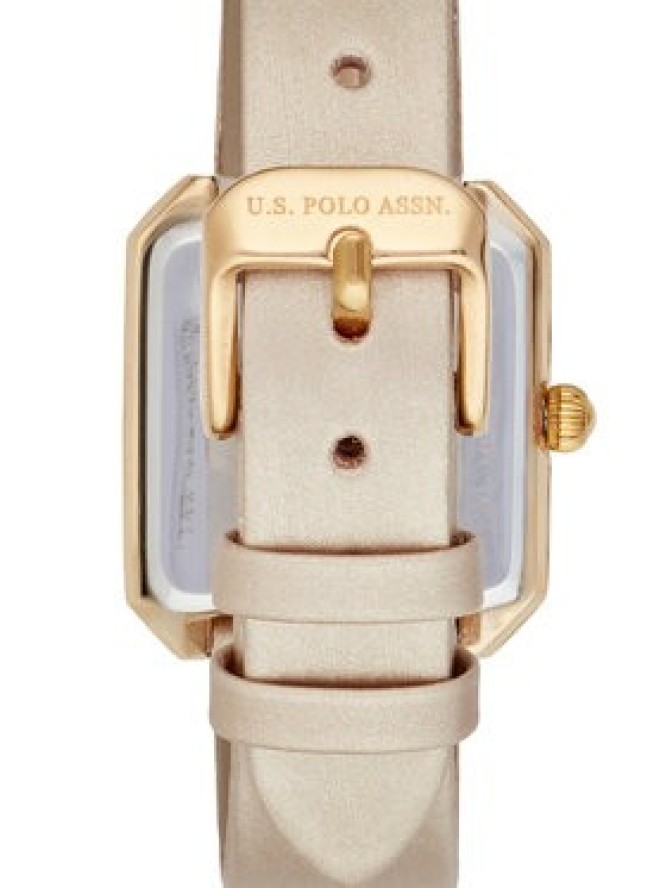 U.S. Polo Assn. Zegarek USP6451TW Beżowy