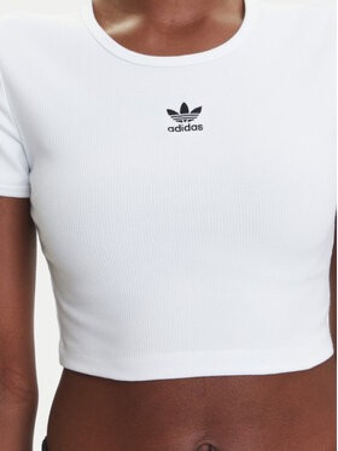 adidas T-Shirt Essentials JC9026 Biały Slim Fit