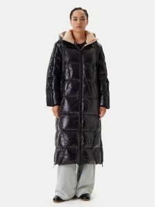 ViCOLO Kurtka puchowa TS0025 Czarny Regular Fit