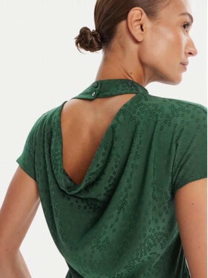 Bruuns Bazaar Bluzka Bacopa Zimoni BBW4577 Zielony Regular Fit