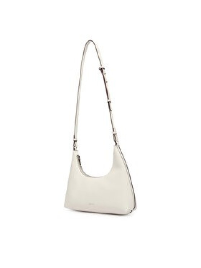 Calvin Klein Torebka Foil Logo Conv Shou?Lder Bag LV04F3272G Biały