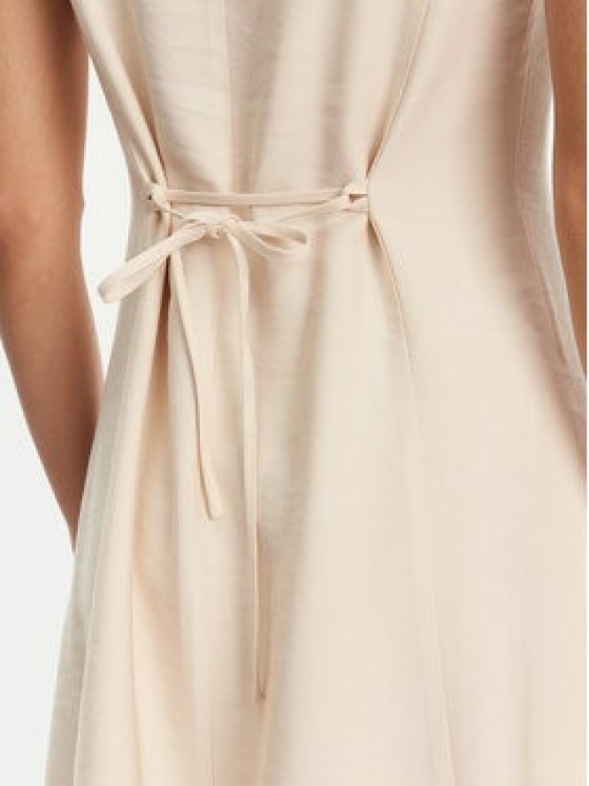 Calvin Klein Jeans Sukienka codzienna J20J225268 Beżowy Regular Fit