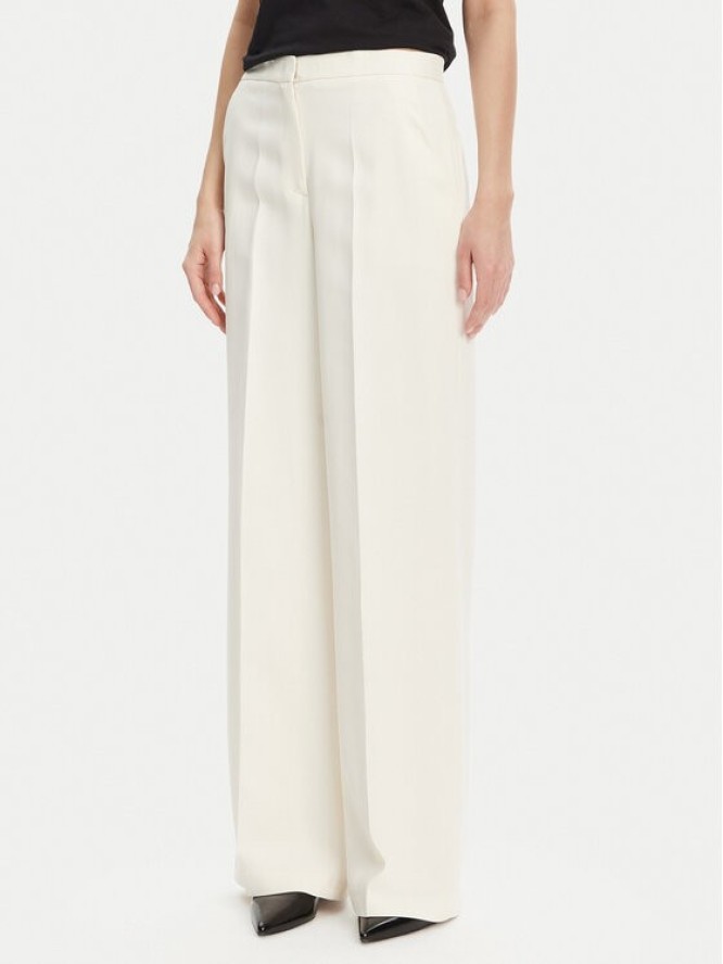 PINKO Spodnie materiałowe Pergamino 100331 A20Q Biały Regular Fit