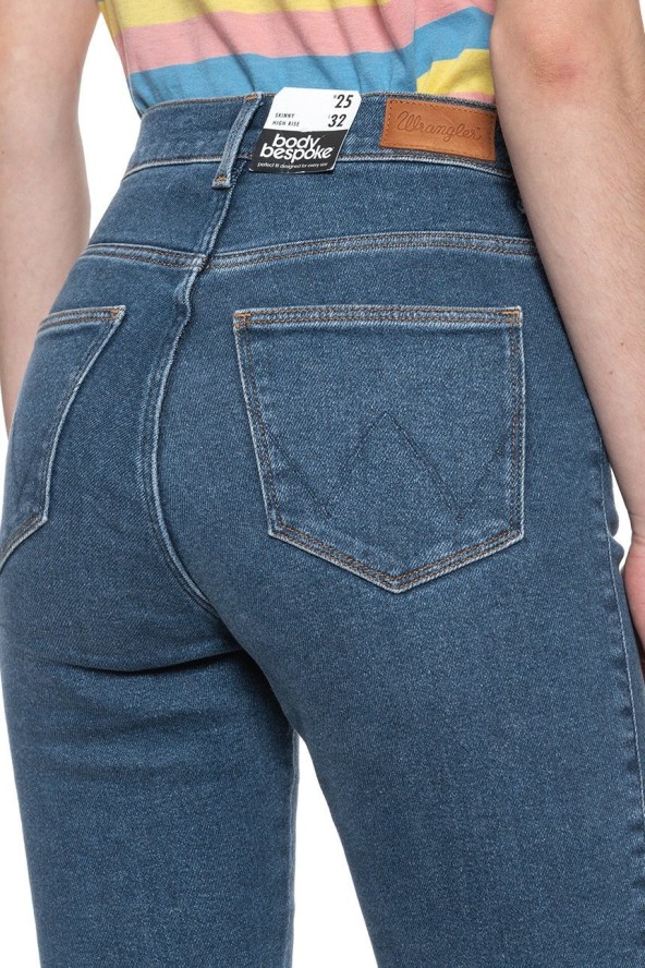WRANGLER HIGH RISE SKINNY USED TINT W27HTX50H 112128127