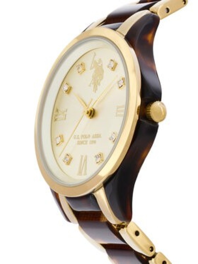 U.S. Polo Assn. Zegarek Selena USP8384BR Brązowy