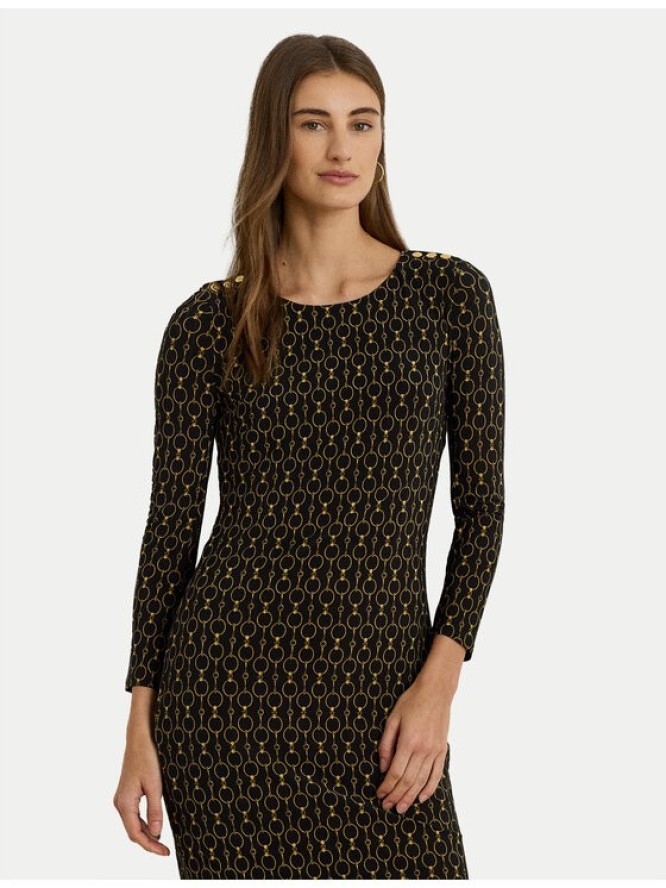 LAUREN RALPH LAUREN Sukienka codzienna 200980037001 Czarny Slim Fit
