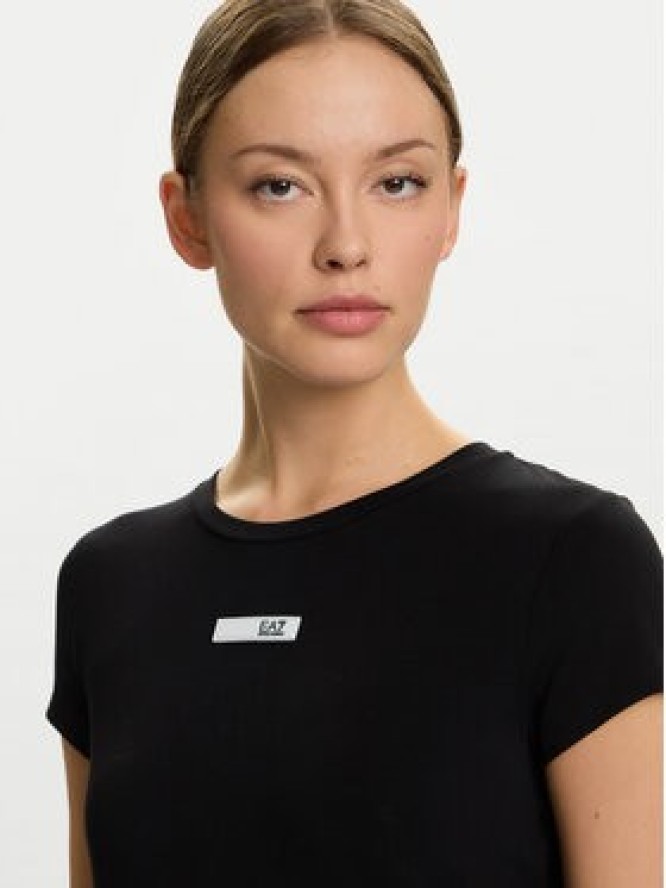 EA7 Emporio Armani T-Shirt 7W000673 AF12945 UC001 Czarny Slim Fit