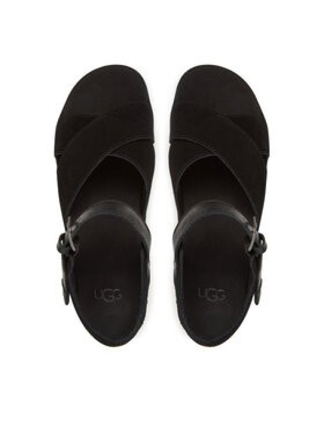 Ugg Espadryle W Aubrey Ankle Strap 1167471 Czarny