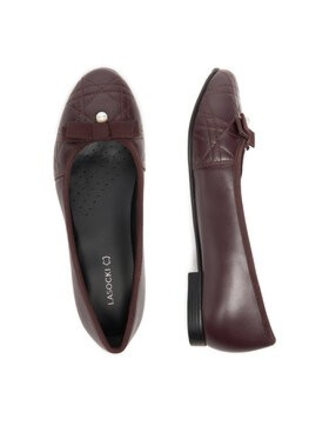 Lasocki Baleriny CEO-RST-ERICA-20 Bordowy