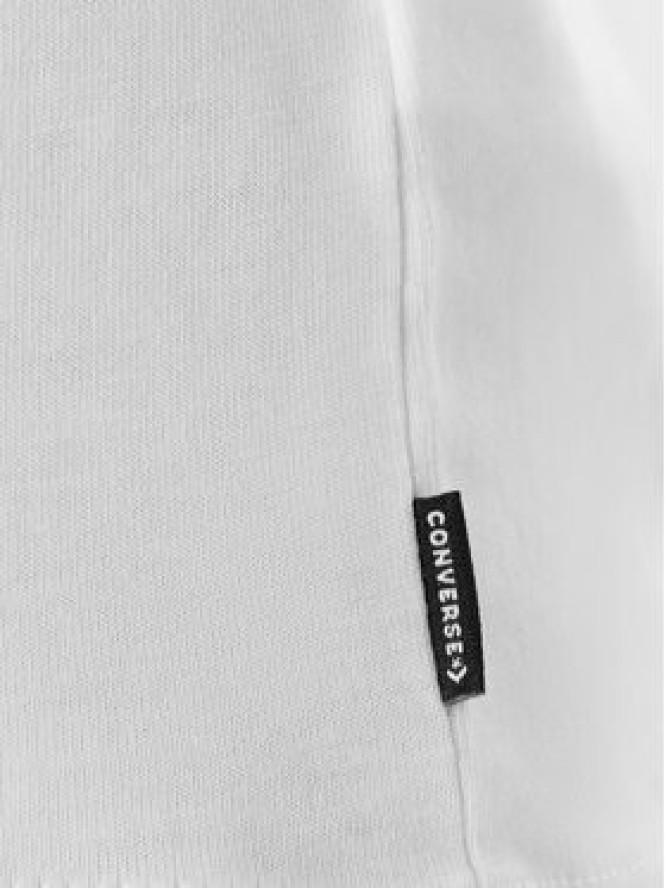 Converse T-Shirt Sea 10027759-A01 Biały Regular Fit