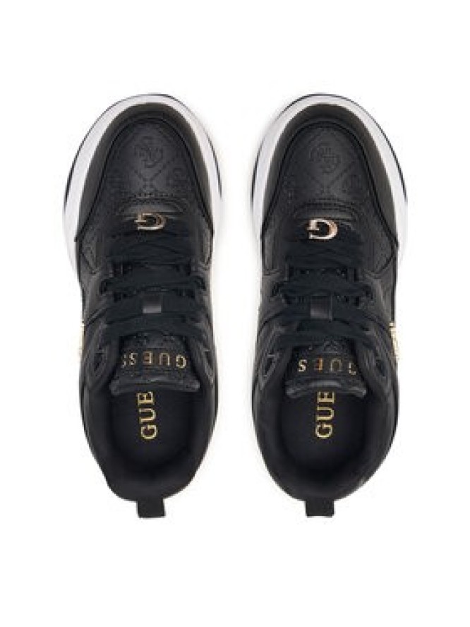 Guess Sneakersy FLFHAC FAL12 Czarny