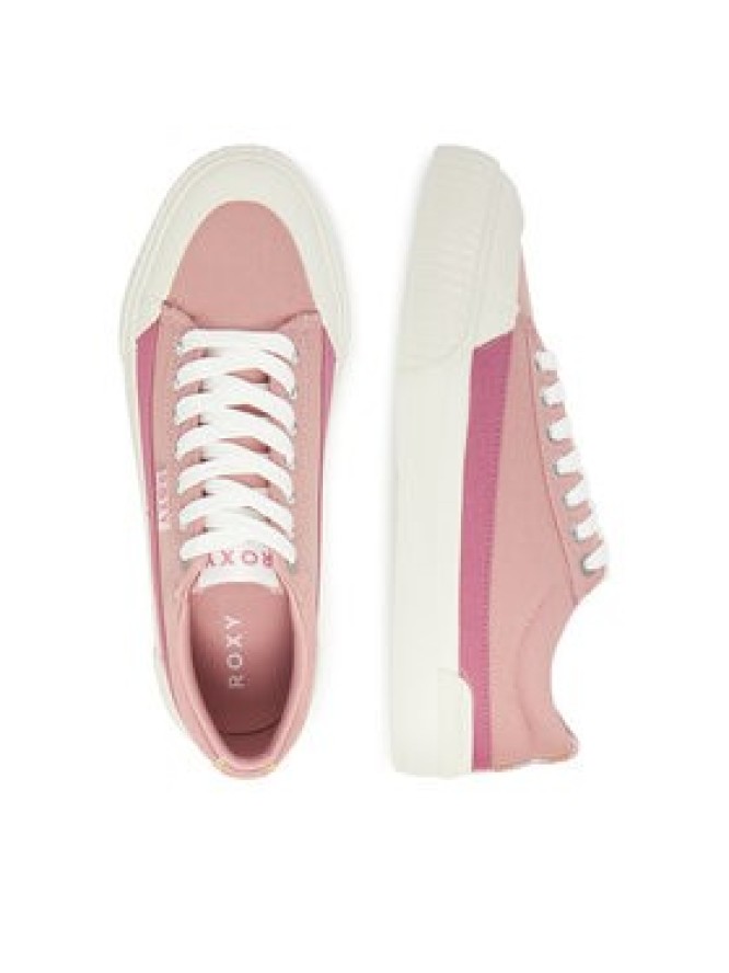 Roxy Trampki V12-901 Różowy