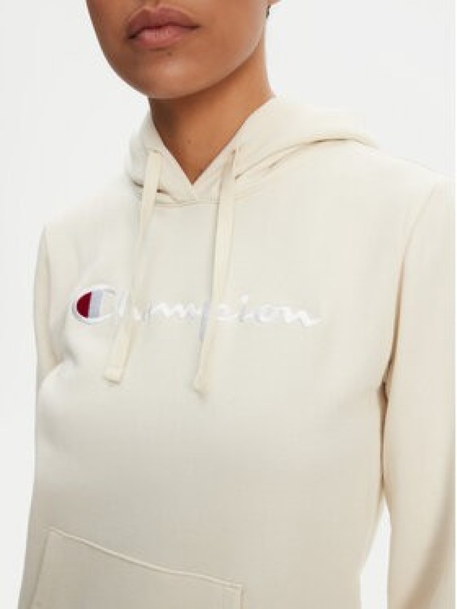 Champion Bluza 118097 Biały Slim Fit